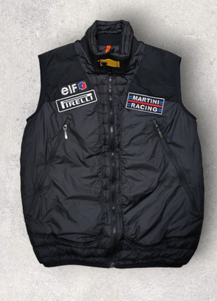 Оригинальная пуховая жилетка parajumpers pirelli martini raciing1 фото