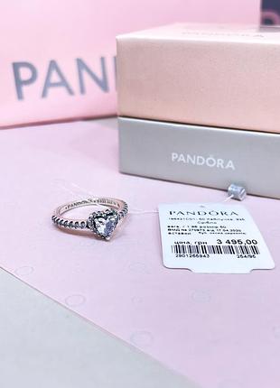 Нове оригінальна бирка срібло пандора срібне кільце прозоре серця щирі почуття камінь прозоре дрібні камені s925 ale