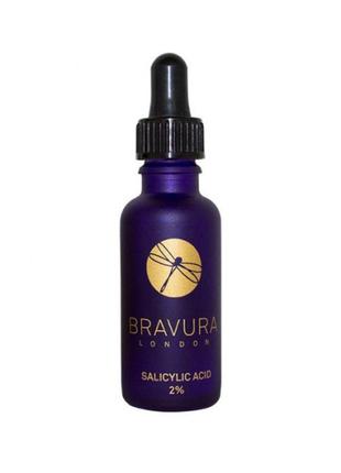 Пілінг для домашнього використання з саліциловою кислотою 2% bravura london salicylic acid 2% peel