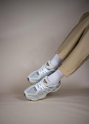 Стильные женские кроссовки для спорта и повседневного использования, new balance 9060 beige grey10 фото