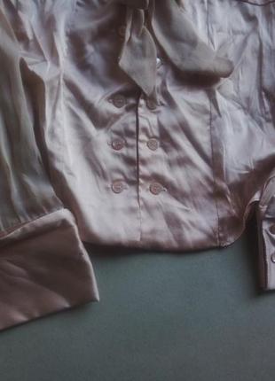 Ніжна шовкова блузка karen millen3 фото