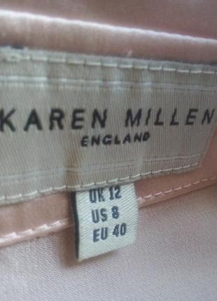 Нежная шелковая блузка  karen millen5 фото