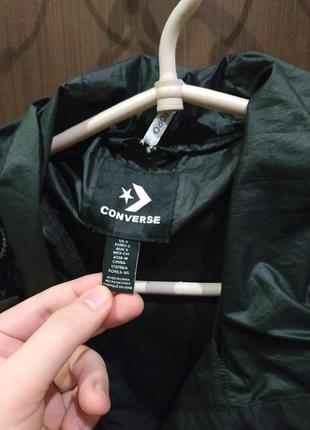 Мужская куртка, ветровка, анарак converse packable hooded anorak8 фото