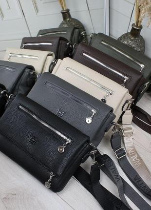 Сумка сумочка на магнитные с карманами, клатч кросс-боди кросс боди3 фото