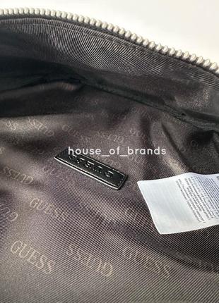 Мужская брендовая сумочка бананка guess ederlo g cube logo belt bag гезз оригинал поясная сумка на подарок мужу подарок парню9 фото