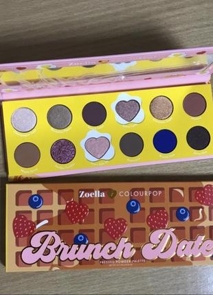 Палетка colourpop brunch date