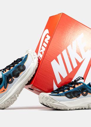 Мужские кроссовки стэни с белым в стиле nike acg mountain fly 2 gore-tex