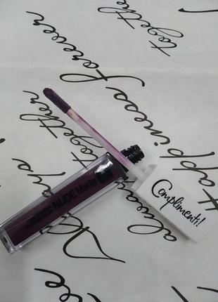 Жидкая губная матовая помада. relouis true matte complementi тон 08.09.19.