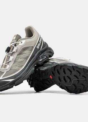 Мужские кроссовки бежевые в стиле salomon xt-6 ft