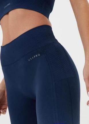 Женские лосины леггинсы тайтсы usa pro core seamless ombre leggings3 фото