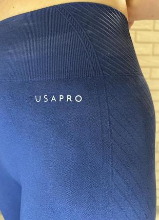 Женские лосины леггинсы тайтсы usa pro core seamless ombre leggings7 фото