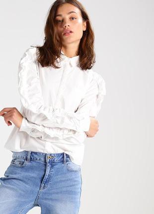 Чудова стильна нова блузка сорочка рубашка від відомого бренду vero moda розмір m1 фото