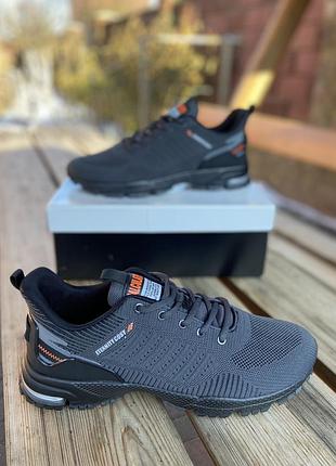 Кросівки батали / кросівки великих розмірів графіт