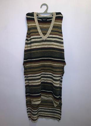 Zara knit вязанное мягкое платье, туника, кофта5 фото