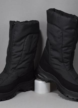 Rain-tex термоботинки черевики чоботи дутики зимові непромокаючі. оригінал. 40 р./25.5 см.3 фото