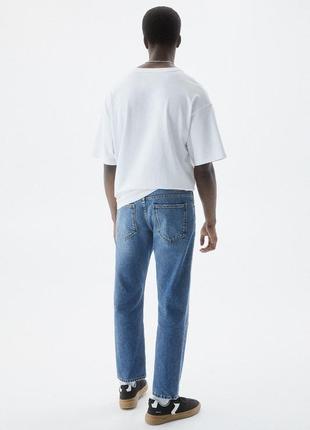 Джинсы vintage fade straight fit jeans - pull &amp; bear - 30 размер2 фото