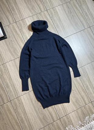 Max mara cashmere dress довге кашемірове плаття з високим горлом макс мара