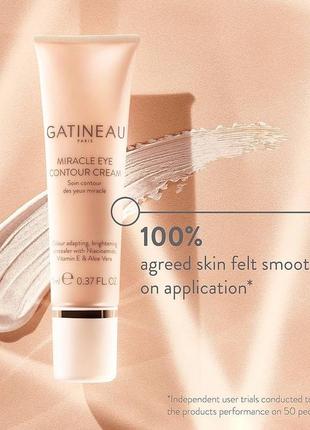 Gatineau paris, miracle eye contour cream, крем для кожи на уколо глаз