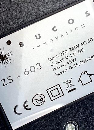 Фрезер для манікюру та педикюру bucos zs-603 pro 35000 об/хв2 фото