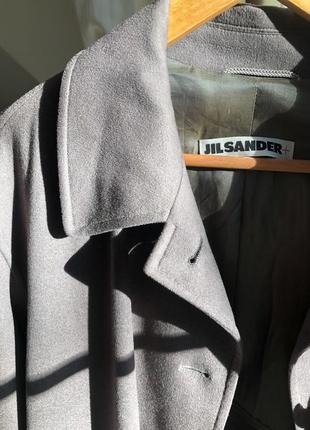 Jil sander пальто оригинал винтаж кашемир3 фото