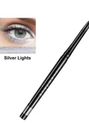 Мерехтливий олівець для очей avon, silver lights2 фото