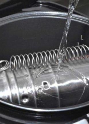 Ветчинниця redmond прес форма для шинки, нержавіюча сталь 1,5 л для домашнього приготування7 фото