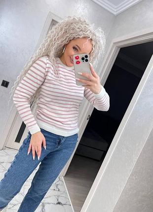 Светр в полоску 5