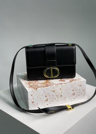 Сумка christian dior 30 montaigne bag black box calfskin2 фото