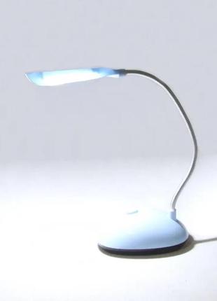 Настільна гнучка led лампа трансформер bl-7188 на батарейках для освітлення