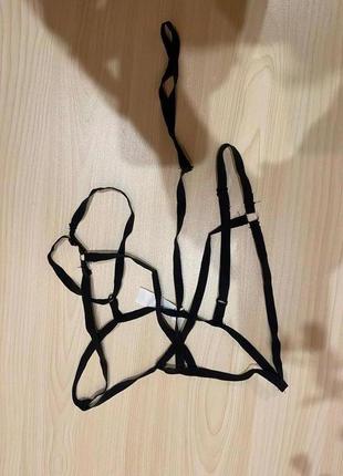 Эротическая портупея на грудь сексуальный бюстгалтер2 фото