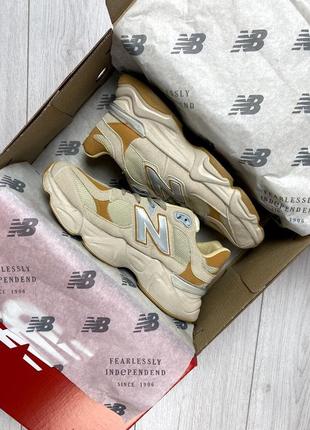 New balance 9060 beige6 фото