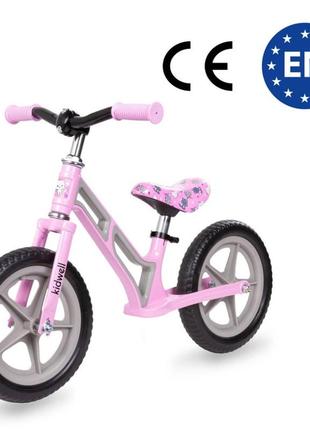 Біговел для дівчинки від 2-х років kidwell comet pink велобіг comet pink