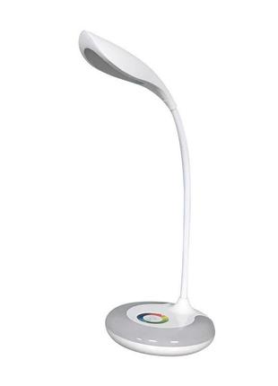 Настольная led desk lamp 5 w 5500k с разноцветной подсветкой