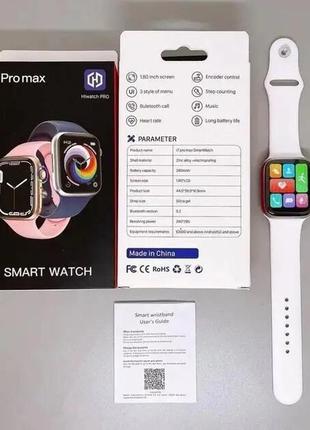 Розумний смарт годинник smart watch i7 pro max з голосовим викликом тонометр пульсометр оксиметр.