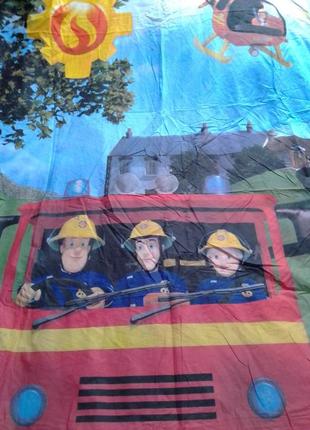 Простирадло, простынь fireman sam 160 х 280 см.