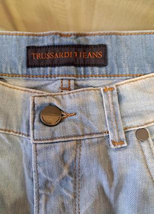 Мужские голубые джинсы trussardi  jeans 36 50