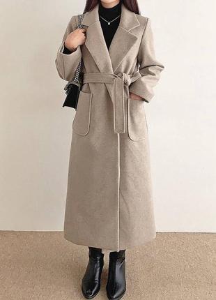 Кашемировое пальто 
размеры: s, m, l, xl
ткань: качественный кашемир (производитель туречки, не кашлатится), на подкладке6 фото