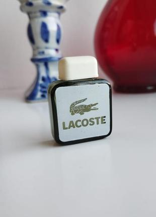 Lacoste&nbsp;lacoste fragrances, винтажная миниатюра, туалетная вода, 4 мл4 фото