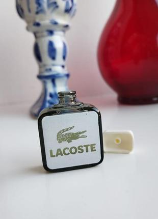 Lacoste&nbsp;lacoste fragrances, винтажная миниатюра, туалетная вода, 4 мл3 фото