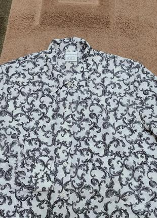 Шикарная блуза блузка рубашка рубашка большого размера 3хл 4хл 5 хл10 фото