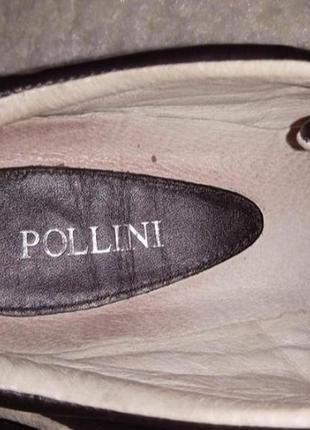 Ботинки женские кожа pollini италия размер 40-27см