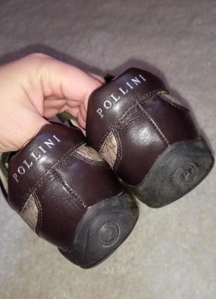 Ботинки женские кожа pollini италия размер 40-27см