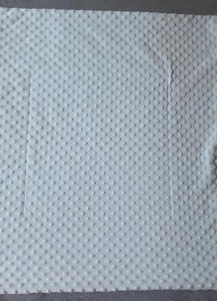 Двуслойное одеяло  для новорожленных из микрофибры вельбоа(минки плюш)5 фото