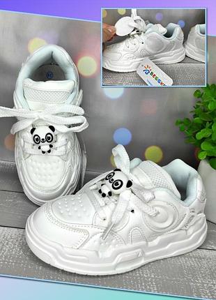 Кроссовки белые р.28,30,31,тм bessky "панда"