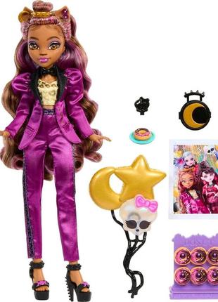 Лялька монстер хай клодін вульф monster high clawdeen wolf doll in monster ball party