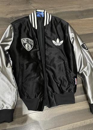 Adidas originals brooklyn nets bomber