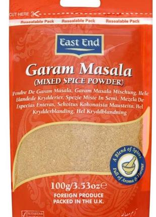 Молотая смесь специй east end garam masala powder 100g