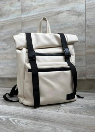 Рюкзак ролл sambag rolltop zard (бежевий)