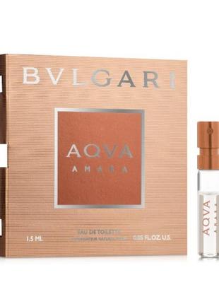 Bvlgari aqva amara туалетная вода (пробник)