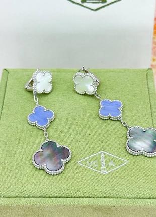 Сережки van cleef & arpels magic alhambra